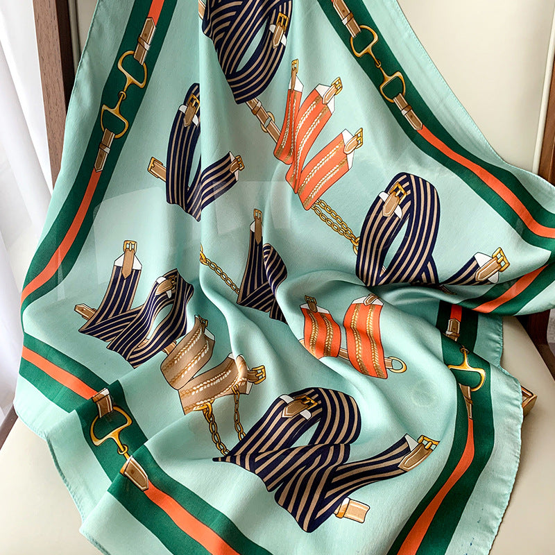 Printed Silk Scarves