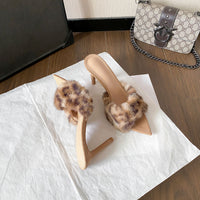 Pointed-Toe Slender High-Heel