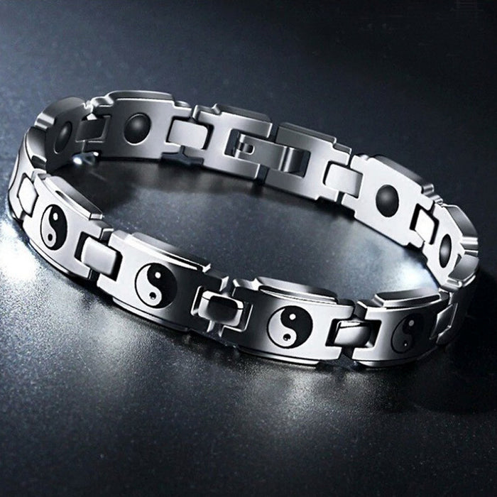 Tai Chi Titanium Steel Bracelet Jewelry