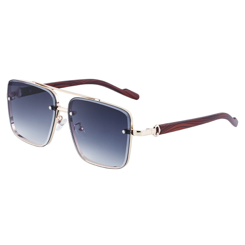 European And American Square Cut Sunglasses
