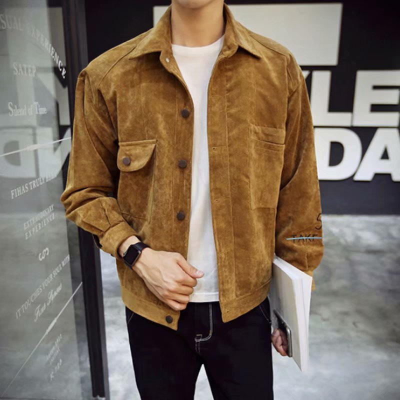 Single-Breasted Slim Jacket