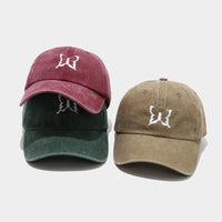 Soft Top Casual Peaked Cap