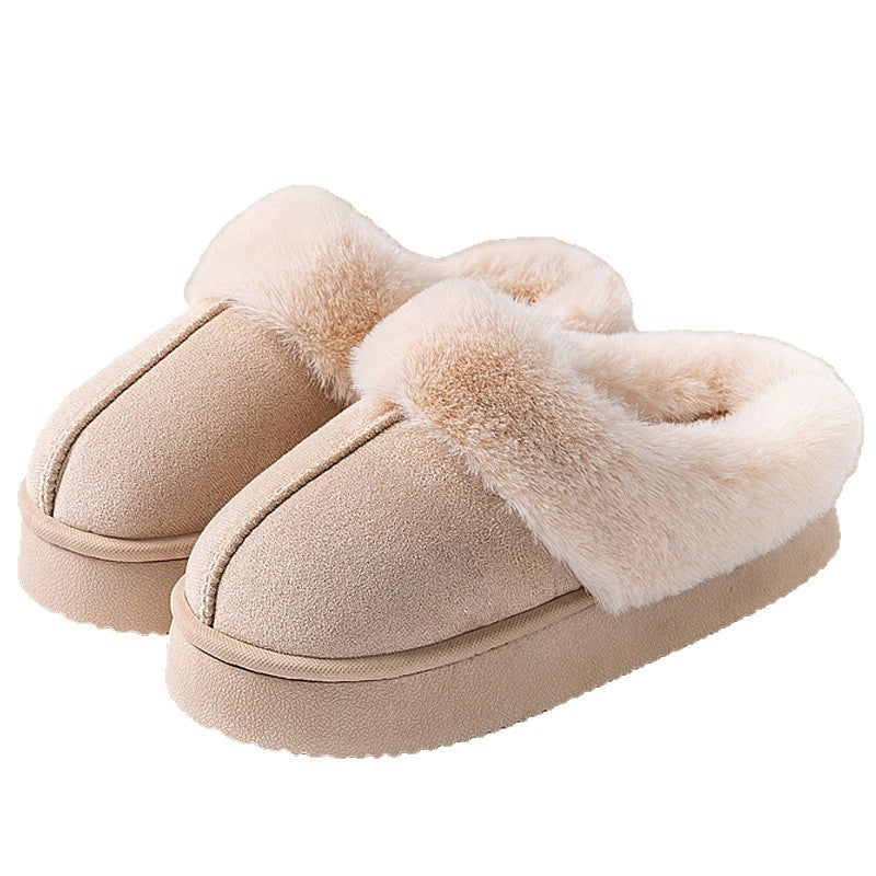 Thick Sole Cotton Slippers for Couples