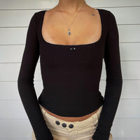 Floral Lace Solid Color Top