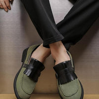 Solidcolor Loafer Shoes
