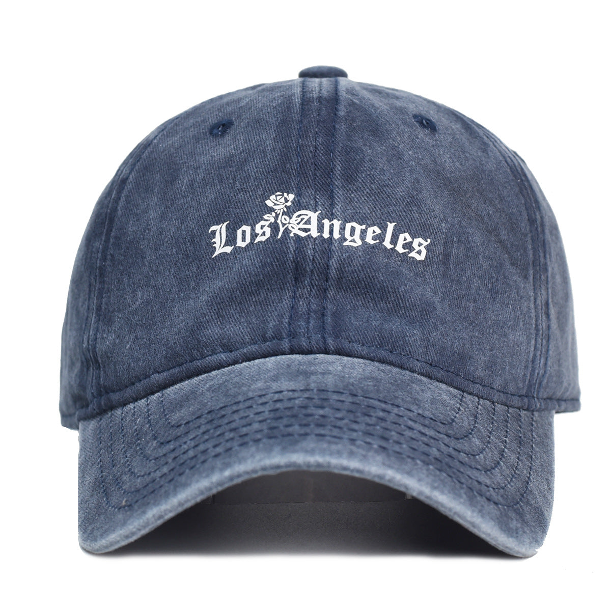 Washed Cotton Printed Cap