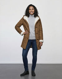 Duffle Toggle Coat Hooded Jacket