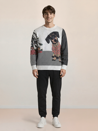 Versatile Relaxed-fit Crewneck Pullover