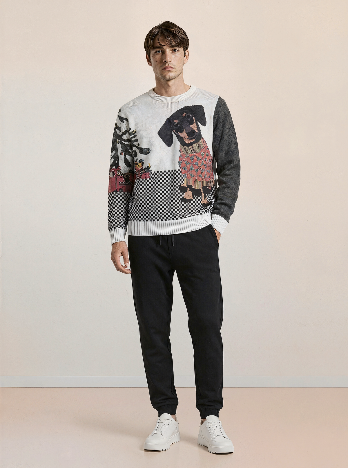 Versatile Relaxed-fit Crewneck Pullover