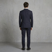 Double Breasted Stripes Suit Men's Suits